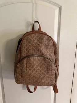 Guess Monogram Logo Backpack