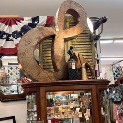 X-large Metal Ampersand Sign