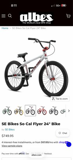 SE Bikes BMX Bike Silver