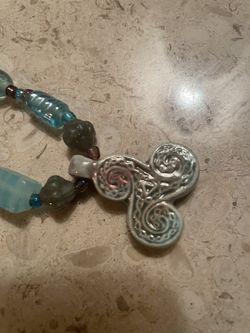 Blue And Purple Necklace