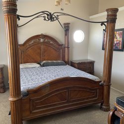 Wood Bedroom Set
