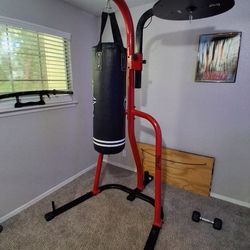 Punching Bag And Stand For Sell 