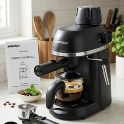 SOWTECH Espresso Machine & Frother – Like New / Spotless Condition