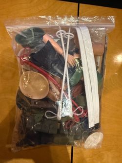 G.I. Joe clothes, and accessories