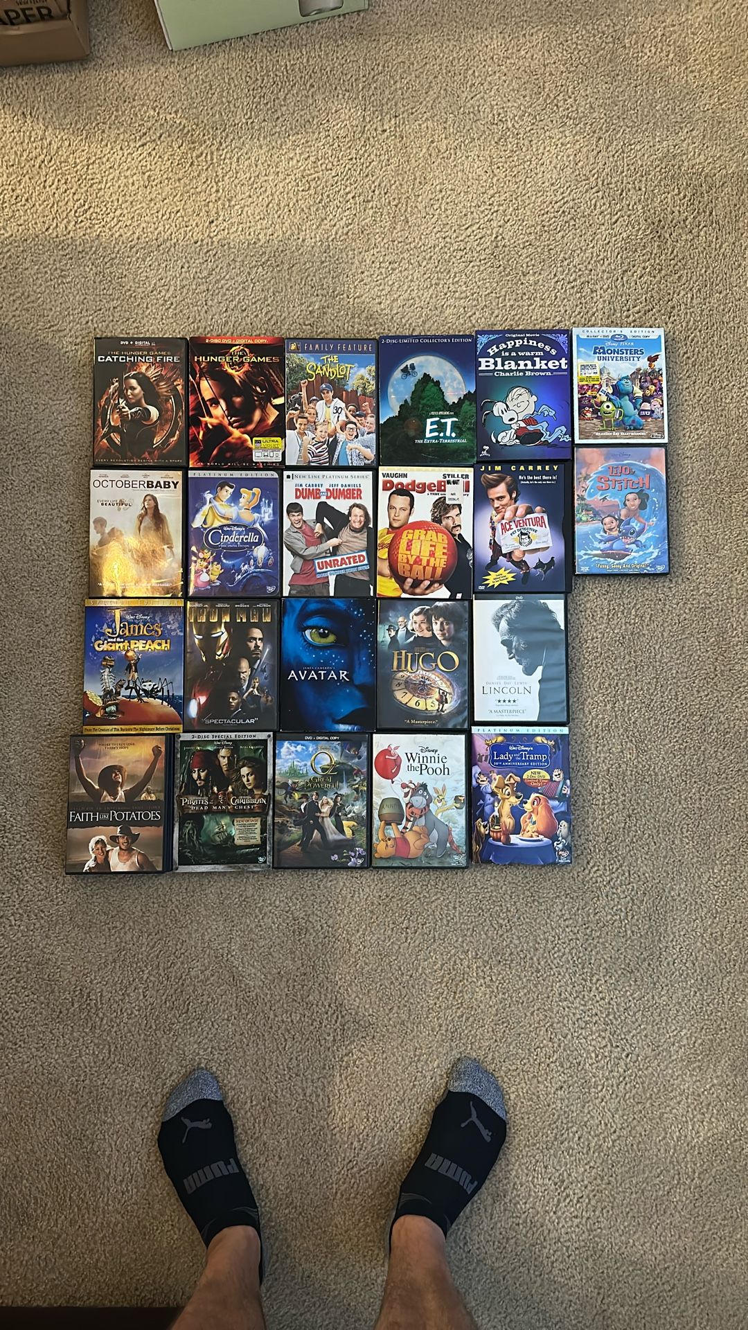 Assorted DVD’s