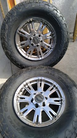 18" AR WHEELS W/ TIRES