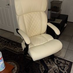 Brand New Office Chair Cream White