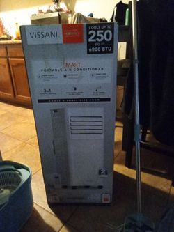 VISSANI Smart Air Conditioner 250 sq ft 6000 BTU
