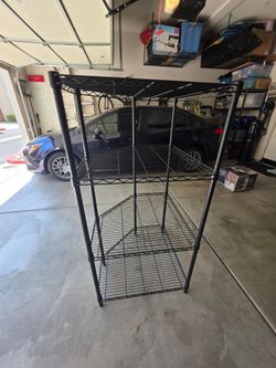 Solid Steel corner shelf