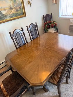 Solid Wood Dining Room Table