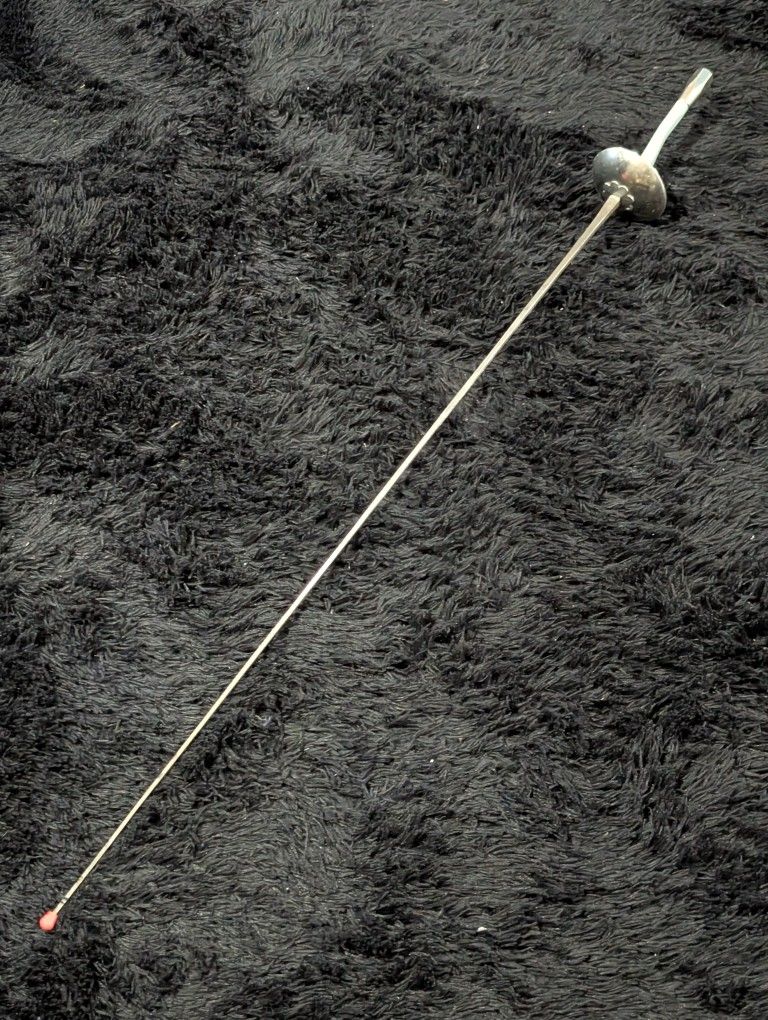 Vintage Italian Fencing Saber – Scaroni Forge – FS Mark – 43" – Ornate Guard