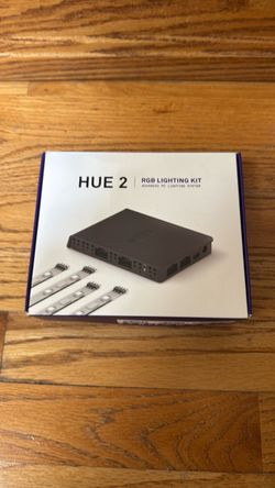 NZXT hue 2 computer rgb lighting kit