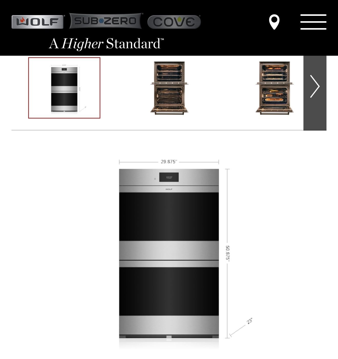 🔥 WOLF 30” M-Series Contemporary Double Oven – Stainless Steel New • Delivery & Installation Available  💰 My price today: $8,299 (MSRP $10,275)  ✨ B