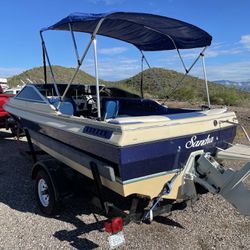 Bayliner With New Canopy And All New Interior