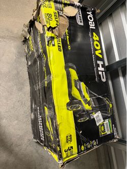 RYOBI 40V HP 21” Brushless Self-Propelled Lawn Mower — No Battery