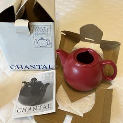 Chantal Small Ceramic Tea Pot 