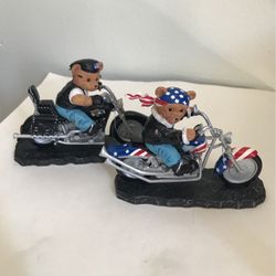 Lote Of 2 Born To Ride Collection Bear To Be Wild And Freedom’s Ride 
