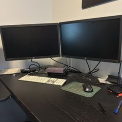 Dual Monitors - HP Elite Display 24” E221