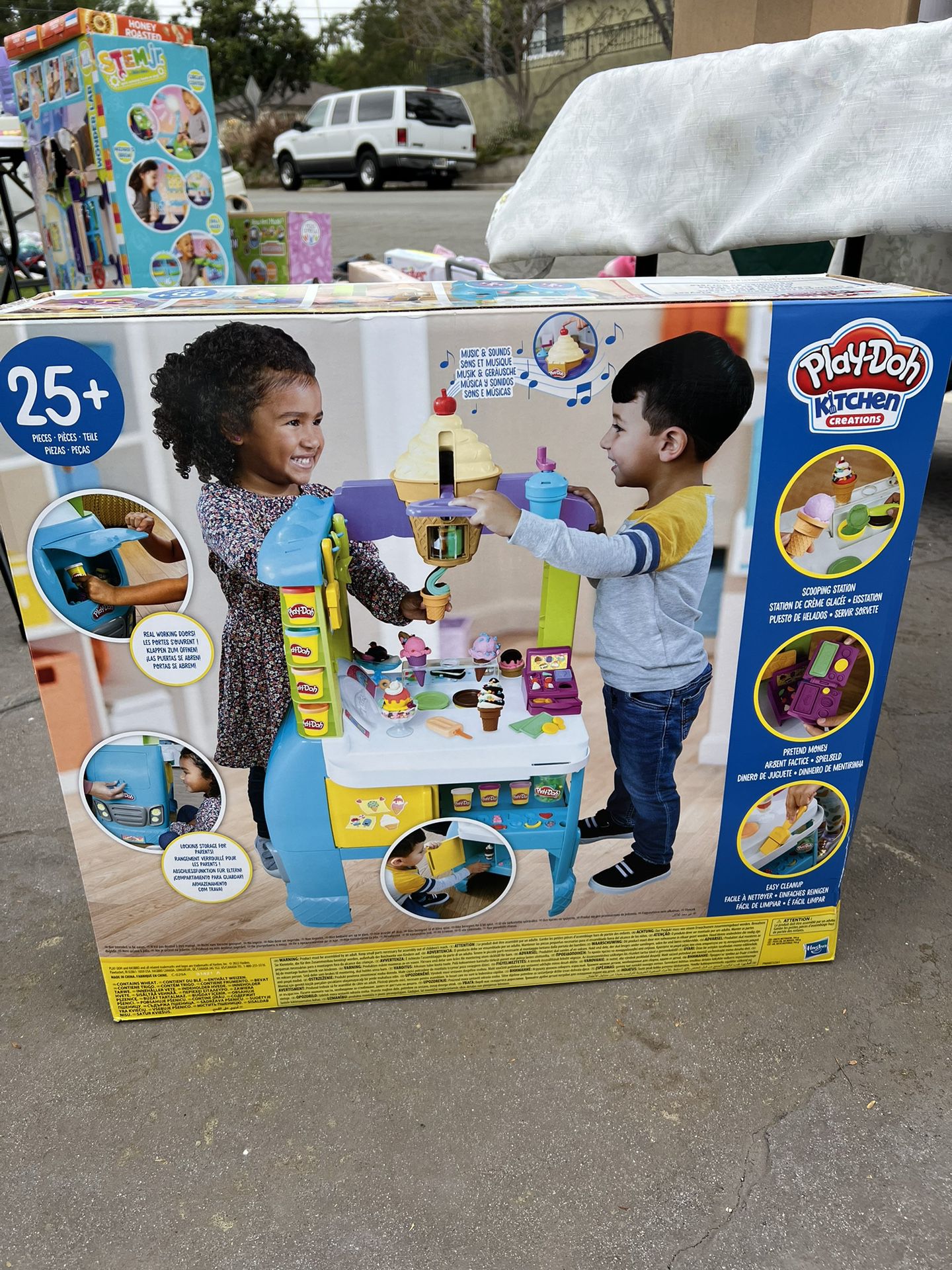 Playdoh Ice Cream Truck/ Kids Toys