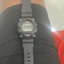 Black And Red G-Shock 