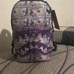 Limited Edition Money Bag Spray Ground With Tag 