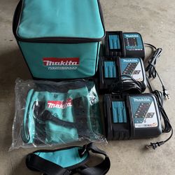 Makita battery chargers