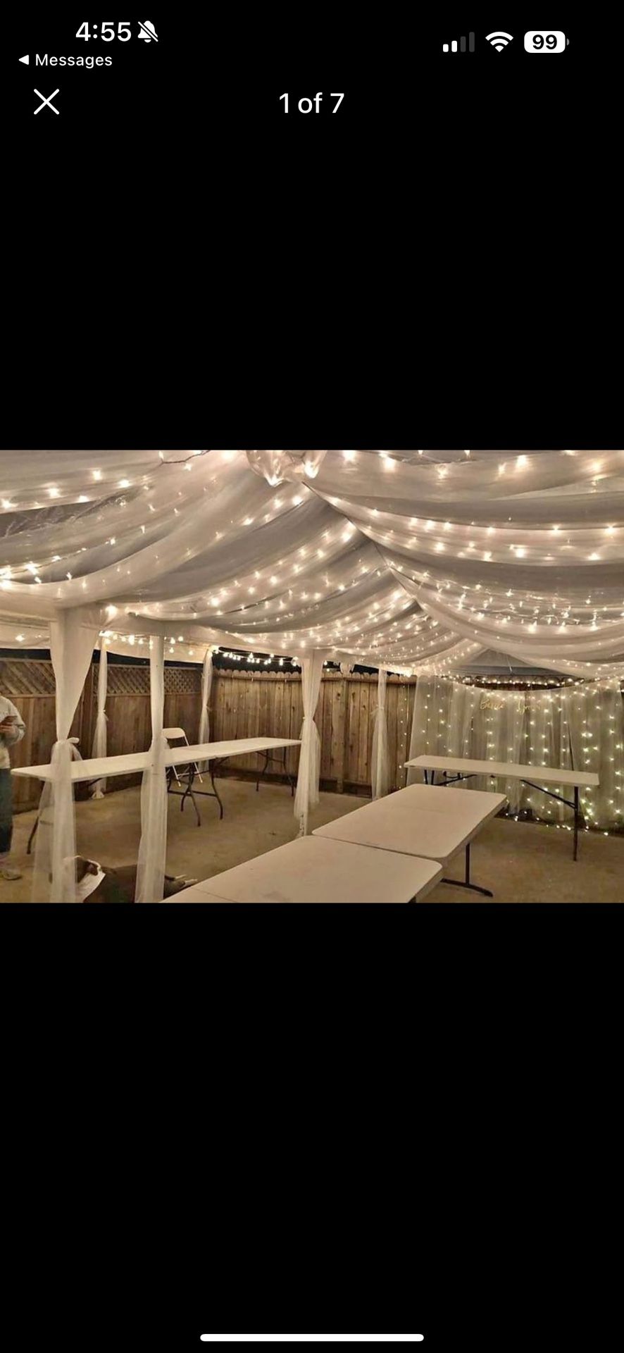 🎉Party Tent - Wedding / Birthday - Message Me If Interested