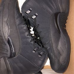 Air Jordan 12 Retro Winterized GS ‘Triple black’ 6Y