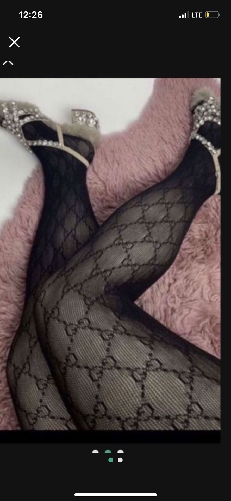 GG Fishnet Tights