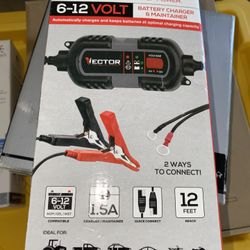 Vector Automatic Battery Charger/ Maintainer