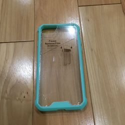 iPhone SE3 SE2 8 7 Case Hybrid Modern Slim Grip Clear Back Bumper Design