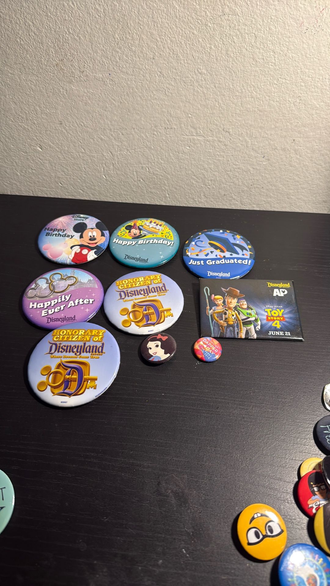 Disneyland Buttons
