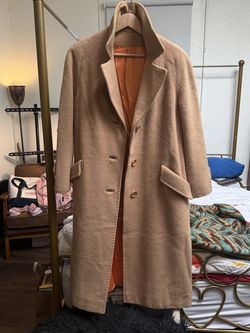 Vintage Medium Youthcraft Maxi Coat with satin lining