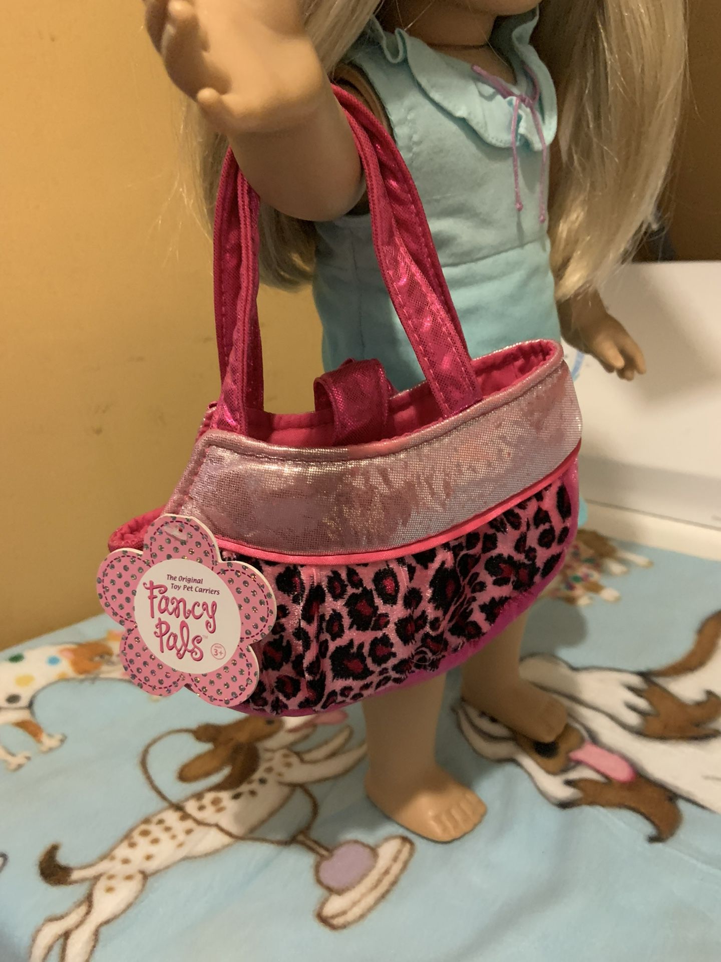 Toy Pet Carrier For An 18” Doll