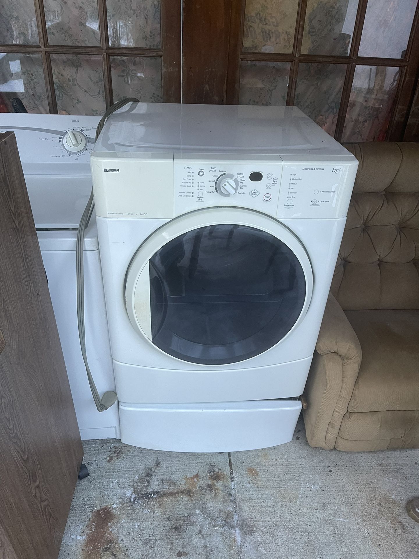 Front Load Kenmore Dryer