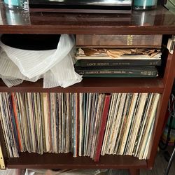 Old vinyl records