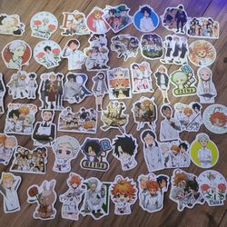 The Promised Neverland Stickers Tokio Ghoul? Minecraft, Bendy, Minecraft, Harry Potter, Naruto, Super Mario, Pokemon, Bad Bunny