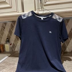Burberry Navy T Shirt, Size 14 y