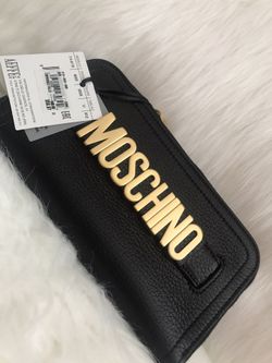 Black Moschino Wallet