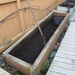 Free raised bed planter box 9x2x1.5