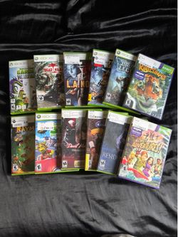 Xbox 360 with Games and Kinect