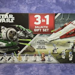 Lego Star Wars 66787 Jedi Masters 3 In 1 Galactic Gift Set • NIB Retired