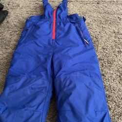 Kid size 8 snow bib, overalls pants