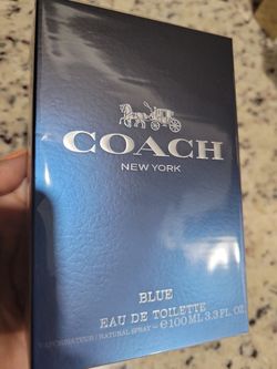 Coach blue cologne