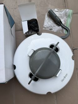 Redkey S100 Cordless Robot Pools Vacuum, Last 130Min,18° Slope Angle, Automatic Pool Vacuum for Above Ground Pool, Self-Parking Robotic Pool Cleaner w