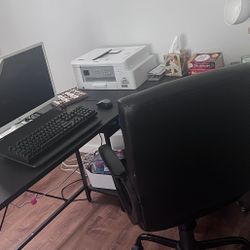 Office furniture (L Shaped Desk, Chair) 