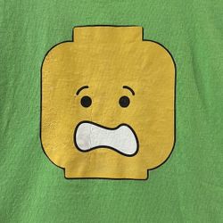 Green LEGO Kids T-Shirt, Gildan Heavy Cotton, Size: Medium