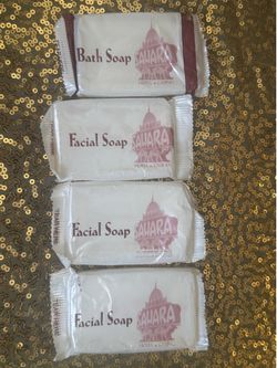 Lote de 4 Jabones Vintage Sahara Hotel & Casino Las Vegas (Colección)