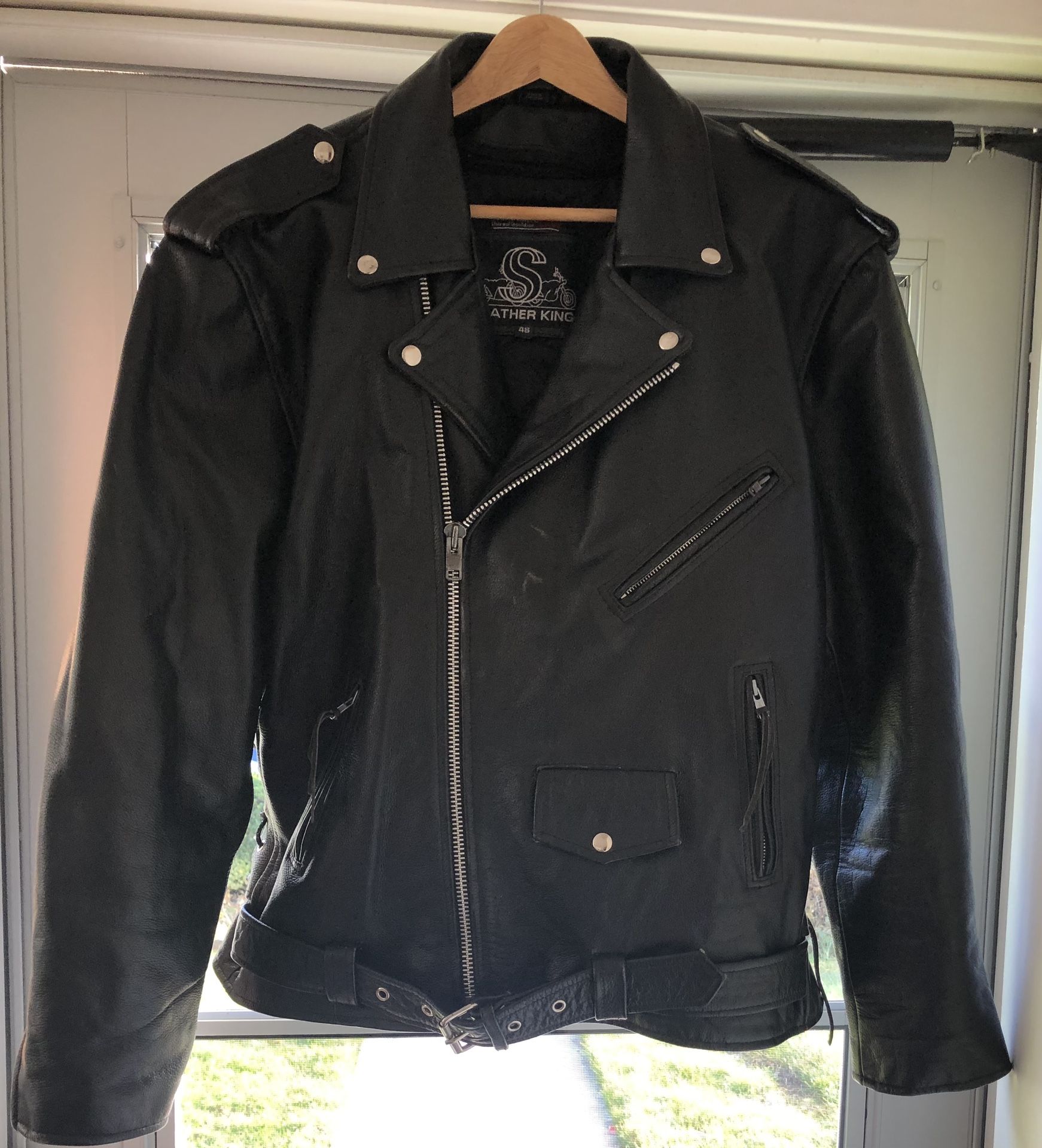 Leather King Motorcycle Jacket