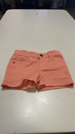 girls peach short